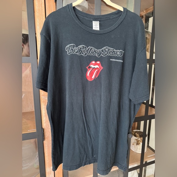 Vintage 2005 The Rolling Stones embroidered tee Tongue Band Anthill Rockware - Picture 2 of 10
